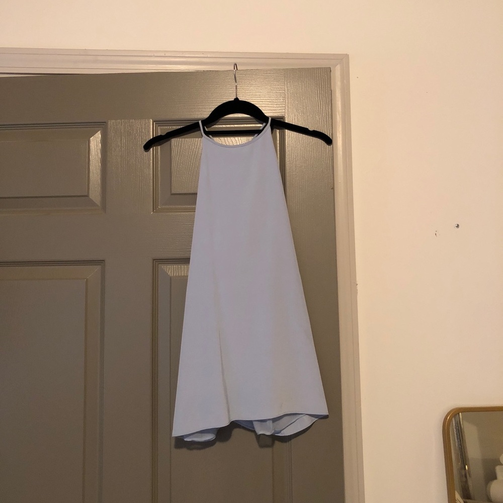 Tibi Spaghetti Racerback Tank Top